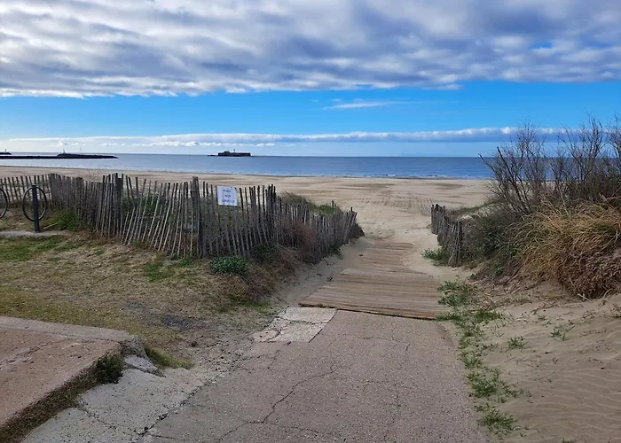 Village Occitan, Maison 8 Pers, Acces Direct A La Plage, Wifi, Parking, Terrasse * Агд