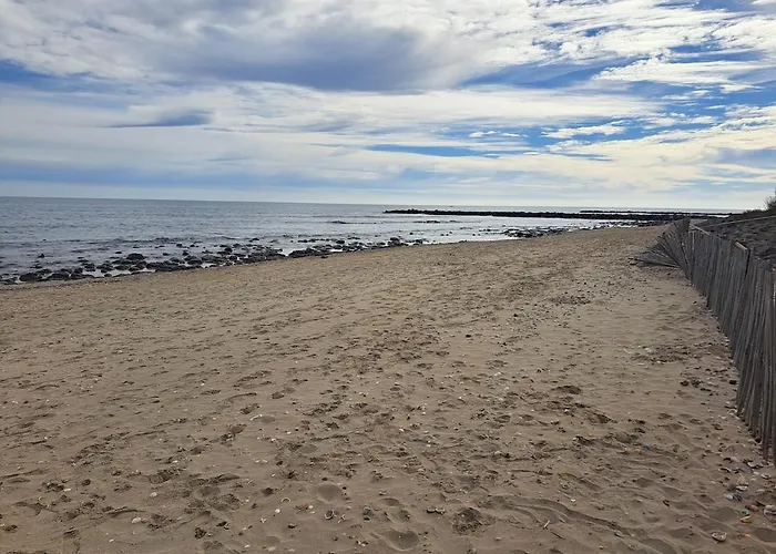 Village Occitan, Maison 8 Pers, Acces Direct A La Plage, Wifi, Parking, Terrasse Агд